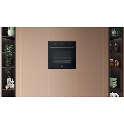 Hotpoint Class 6 HOI6A8PT1SBUK Built In Electric Single Oven with Pyrolytic Cleaning - Black - A+ Rated, Black - image 4