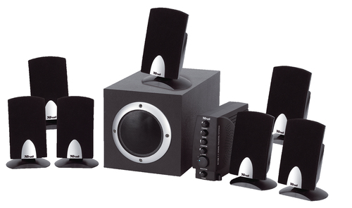 Trust 7.1 Home Theatre System 8110B garso kolonėlių komplektas 110 W 7.1 kanalai 10 W