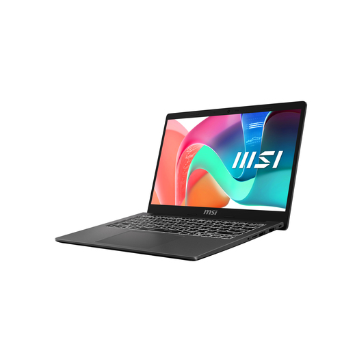 MSI Modern 13 F13MOG-075FR Intel® Core™ i5 i5-1334U Ноутбук 33,8 cm (13.3") Full HD 16 GB DDR4-SDRAM 512 GB Твердотельный накопитель (SSD) Wi-Fi 6E (802.11ax) Windows 11 Home Серый