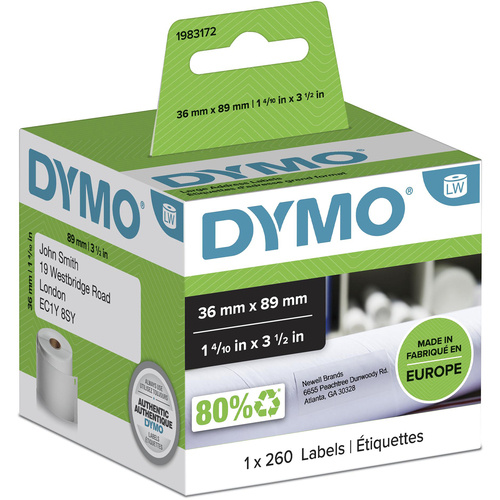 DYMO LabelWriter Large - Zelf-klevende laag
