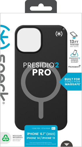 Speck Presidio2 Pro + MS Voor Apple iPhone 15 Zwart -  Achterzijde behuizing voor mobiele telefoon, afbeelding 7
