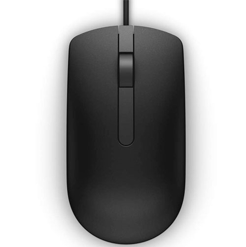 DELL MS116 ratón Oficina Ambidextro USB tipo A Óptico 1000 DPI imagen 2