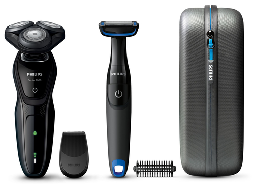 Philips SHAVER Series 5000 Wet and dry electric shaver S5079/64 – image 1