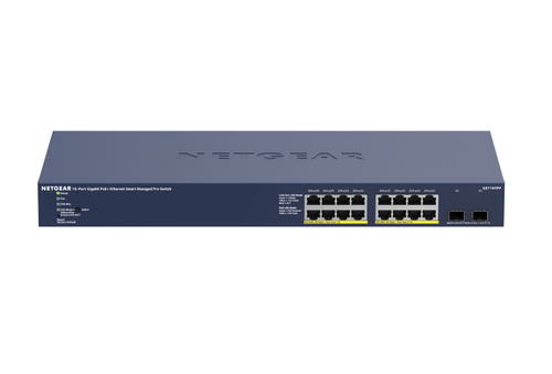 NETGEAR GS716TPP Управляемый L2/L3/L4 Gigabit Ethernet (10/100/1000) Синий