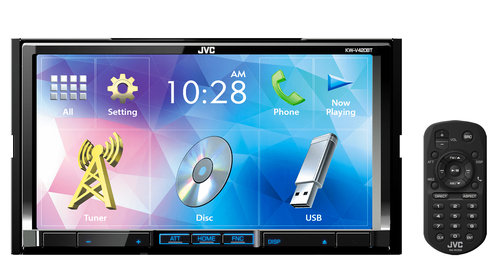 JVC KW-V420BT car media receiver Black – image 2