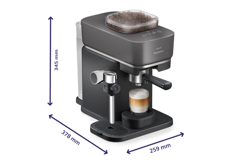 Philips Baristina Latte BAR400/60 Zwart, afbeelding 6