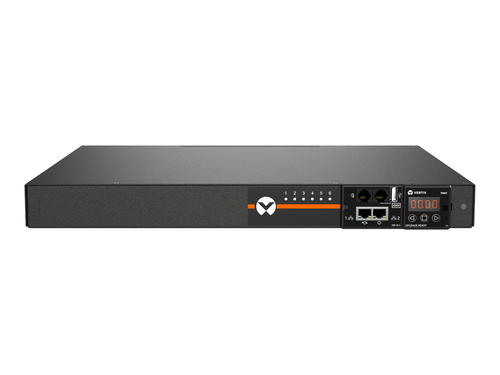 Vertiv Geist MNS3E1R5-06S153-1ST5A0H10-S power distribution unit (PDU) 6 AC outlet(s) 0U Black