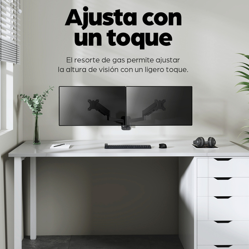 Soporte Universal para Dos Monitores MANHATTAN 461627