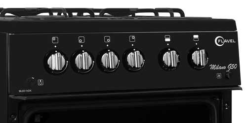 Flavel MLB51NDK cooker Freestanding cooker Gas Black – image 6