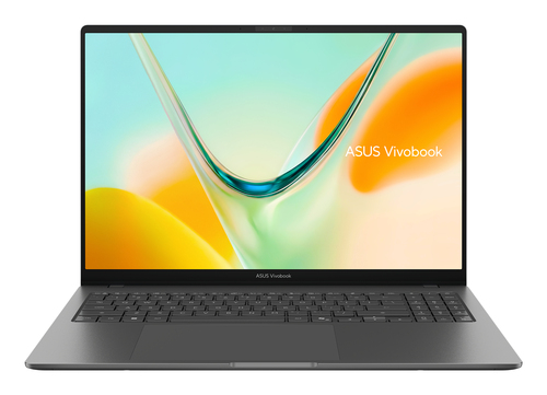 ASUS Vivobook S16 S5608QA-MB019W Copilot+ PC Snapdragon X1-26-100 Ноутбук 40,6 cm (16") WUXGA 16 GB LPDDR5x-SDRAM 512 GB Твердотельный накопитель (SSD) Wi-Fi 6E (802.11ax) Windows 11 Home Серый QWERTZ Венгерский