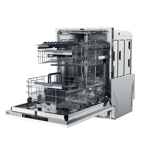 Hoover HI 5C6F0S-80 Full Size Fully Integrated WiFi-enabled Dishwasher, Silver/Grey - image 5