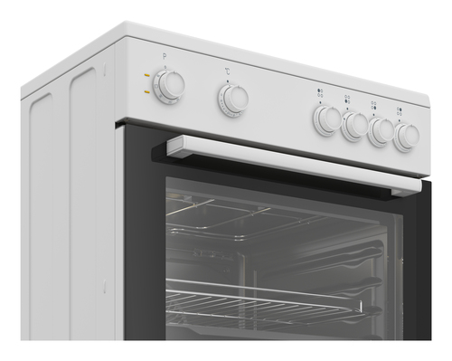 Beko FBM6701W Keramisch fornuis Wit, afbeelding 3