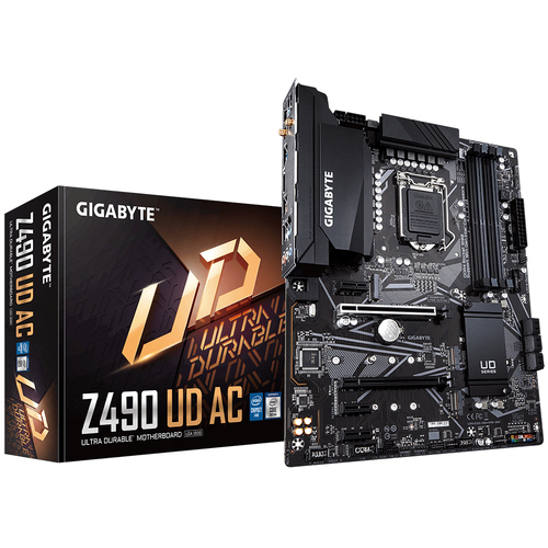 GIGABYTE Z490 UD AC материнская плата Intel Z490 Express LGA 1200 (Socket H5) ATX