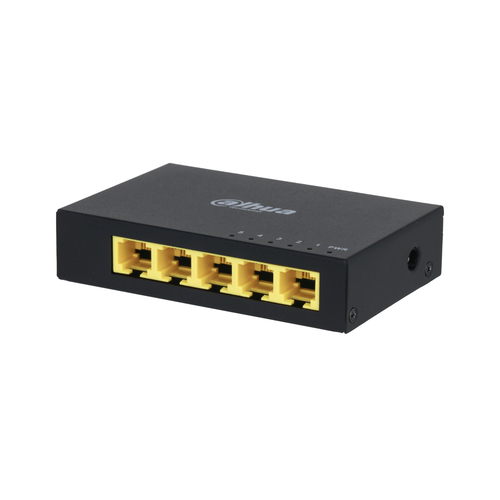 Dahua Technology Access DH-PFS3005-5GT network switch Unmanaged L2 Gigabit Ethernet (10/100/1000) Black