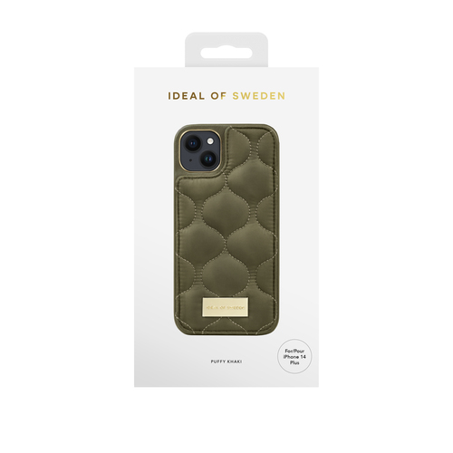 iDeal of Sweden Atelier Case iPhone 14PL Puffy Khaki – image 2