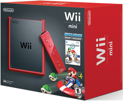 Nintendo Wii Mini + Mario Kart Wii