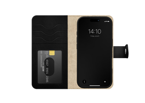 iDeal of Sweden Magnet Wallet+ MagSafe iPhone 16 Pro Black – image 3
