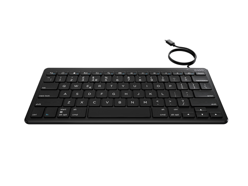 IFROGZ 103202224 keyboard Universal USB QWERTY Portuguese Black – image 1