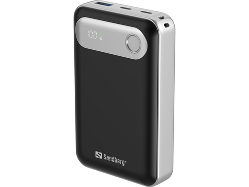 Sandberg 421-41 powerbank Lithium-Polymeer (LiPo) 20000 mAh Zwart, Zilver, afbeelding 2