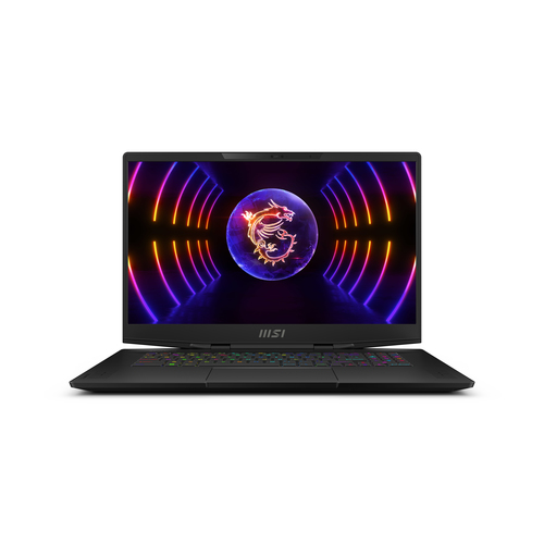 MSI Stealth 17 Studio A13VG-038UK Intel® Core™ i9 i9-13900H Ноутбук 43,9 cm (17.3") Quad HD 16 GB DDR5-SDRAM 1 TB Твердотельный накопитель (SSD) NVIDIA GeForce RTX 4070 Wi-Fi 6E (802.11ax) Windows 11 Home Черный