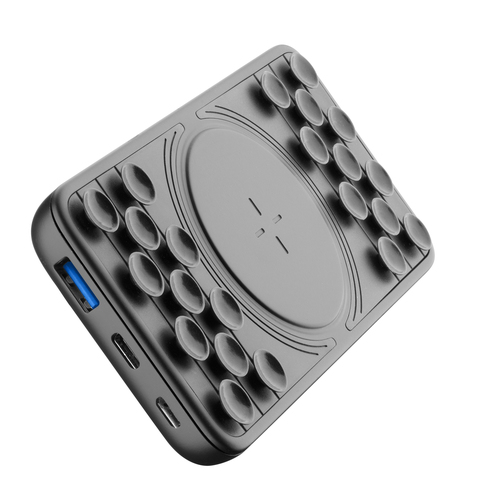 Cellularline 8018080392252 Литий-полимерная (LiPo) 10000 mAh Беспроводная зарядка Черный