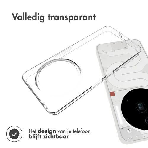 <p>De Accezz Clear Backcover is een perfect hoesje om het design van jouw smartphone niet te verbergen, maar wel te beschermen. Dit ultra transparante, afbeelding 2