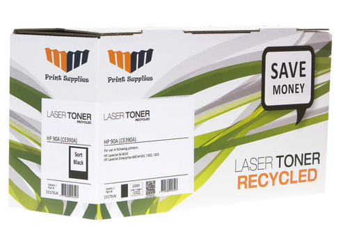 MM Black Laser Toner - HP 90A (CE390A)