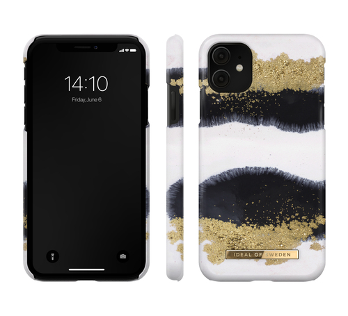 iDeal of Sweden Printed Case iPhone 11/XR Gleaming Licorice – image 2