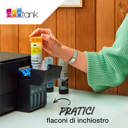 Epson 104 – Flacone di inchiostro giallo originale