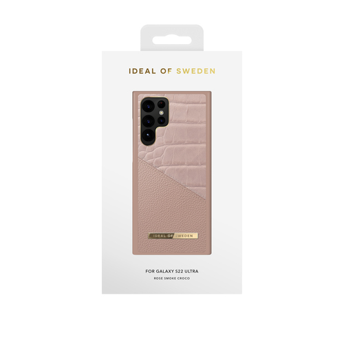 iDeal of Sweden Atelier Case Galaxy 22U Rose Smoke Croco