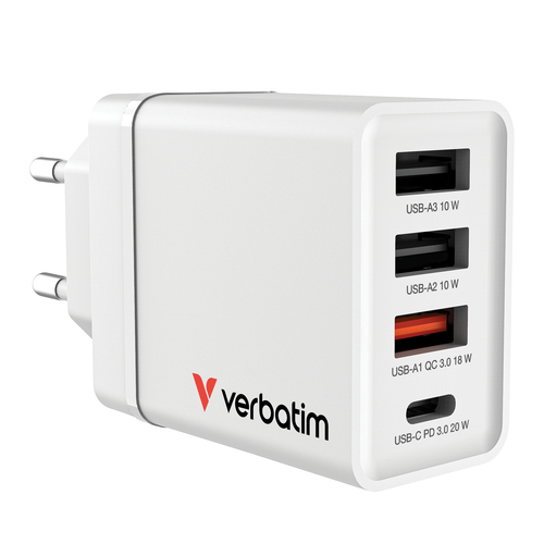 Verbatim 49701 mobile device charger Universal White AC Fast charging Indoor – image 5