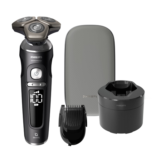 Philips Shaver S9000 Prestige SP9840/31 Wet & Dry Electric shaver with SkinIQ – image 2