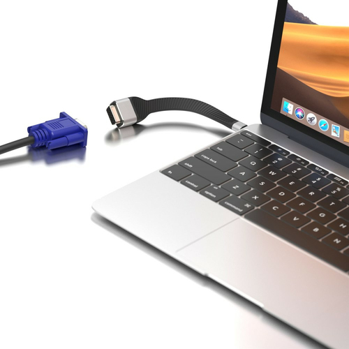 Techly Type C auf VGA verloop stekker Flex Adapter, afbeelding 3