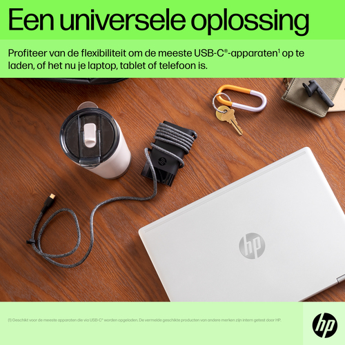 HP USB-C 65W-laptoplader – Foto 4 van 10