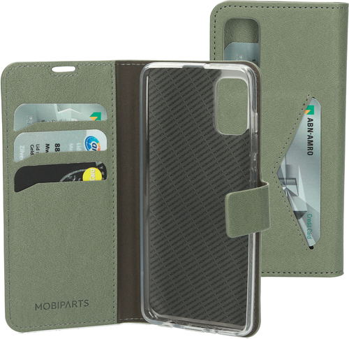 Mobiparts Classic Wallet Case Samsung Galaxy A41 (2020) Stone Green – image 1