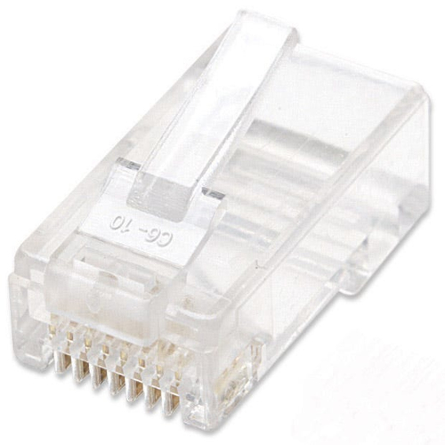 Intellinet 502344 conector RJ-45 Transparente imagen 1