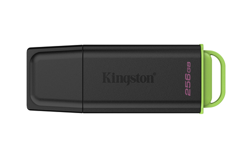 KINGSTON 256GB Portable USB 3.2 Bk/Green
