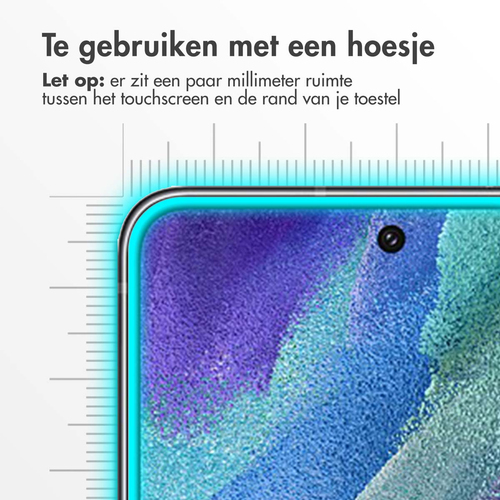 <div>Gebruik je kostbare smartphone zonder zorgen met deze Accezz Gehard Glas Screenprotector 2-pack! Om het scherm van jouw dure smartphone zo goed, afbeelding 3