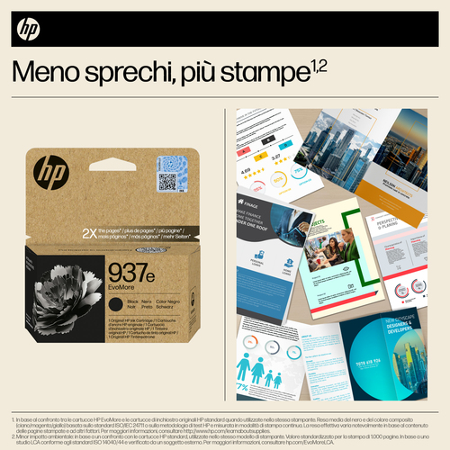 HP 937e – Cartuccia nero originale