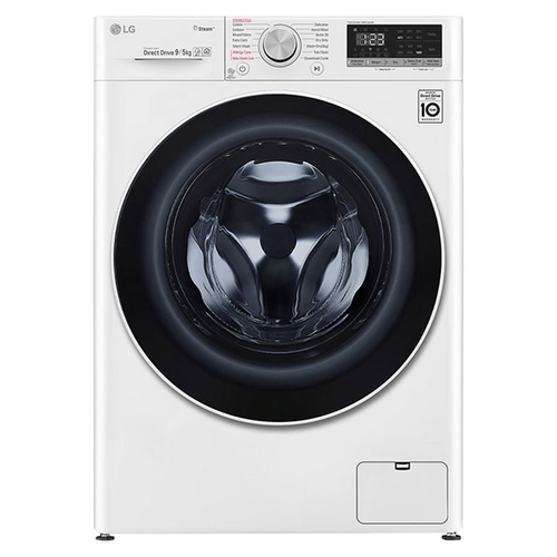 LG F4R5VGW0W.ABWPLTK washer dryer Freestanding Front-load White