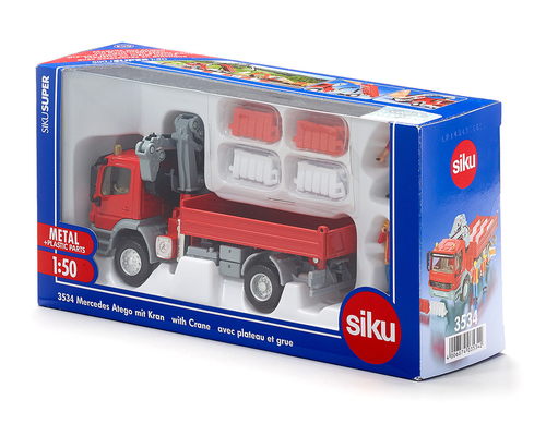 SIKU Super - Mercedes artigo met kraan modelvoertuig, afbeelding 8
