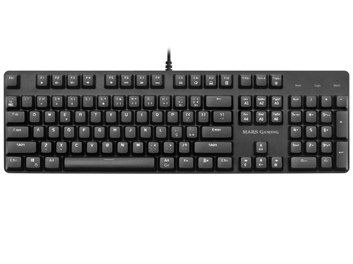 Mars Gaming MK5BPT RGB Mechanical Keyboard Padded Wristrest Blue OUTEMU SQ Switch Portuguese Language – image 4