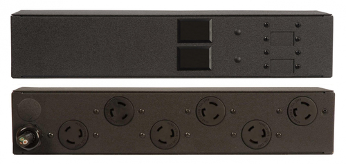 Vertiv 2VHVRN062-102L20TL6 power distribution unit (PDU) 6 AC outlet(s) 0U Black