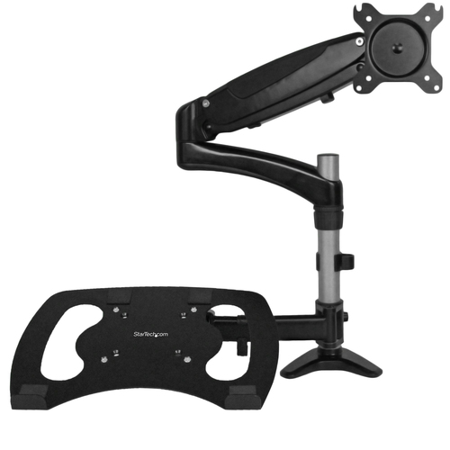 StarTech.com Laptop Monitor Stand - Computer Monitor Stand - Full Motion Articulating - VESA Mount Monitor Desk Mount Monteringssæt LCD display / notebook 15-27 – billede 2