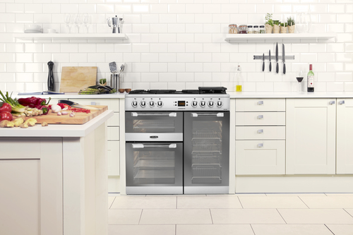 Leisure CS90FMIRX cooker Freestanding cooker Electric Gas Stainless steel – image 7