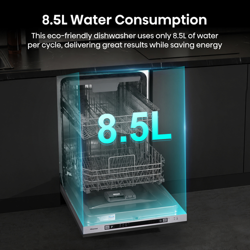 Hisense HV523C15UK Slimline Integrated Dishwasher – image 7