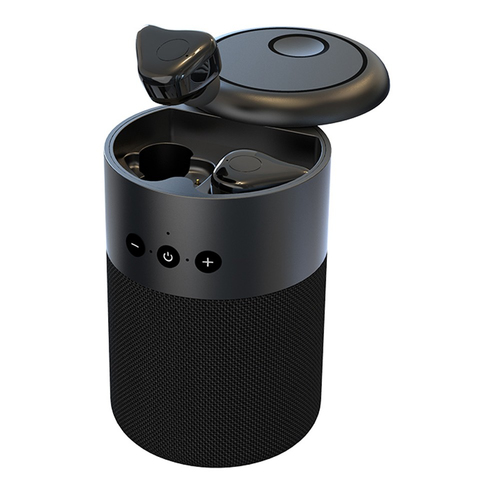Techly ICC SB-BLT20 наушники/гарнитура Беспроводной Вкладыши Calls/Music Bluetooth Черный