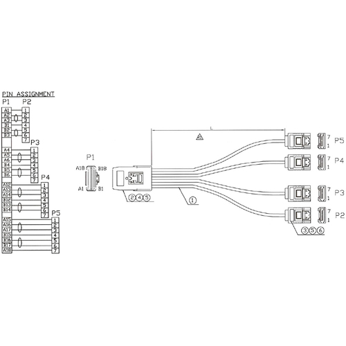InLine 27620A SATA-kabel, afbeelding 2