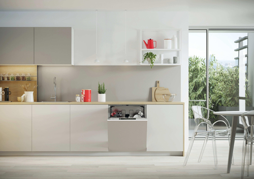 Hoover HI 5C6F0S-80 Full Size Fully Integrated WiFi-enabled Dishwasher, Silver/Grey - image 6