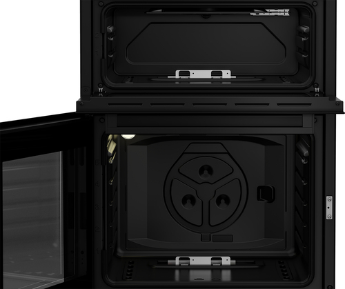 Beko FDG6231CK 60cm wide Double Oven Gas Cooker - Black - A Rated, Black - image 6